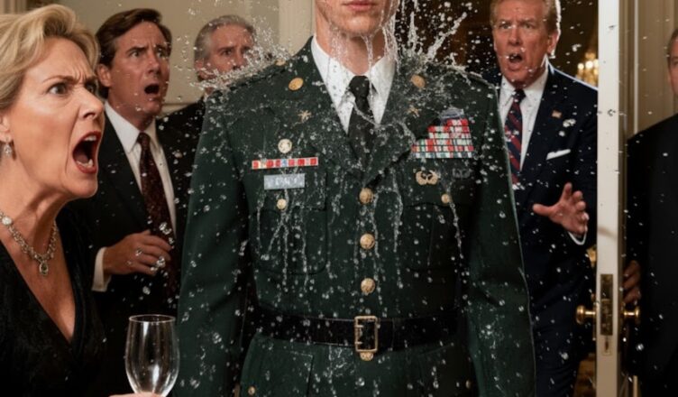 At My Father’s 60th Birthday Party, My Stepmother Threw Her Drink in My Face — Seconds Later, When My Dad’s Billionaire Investor Walked In Calling My Name, Every Face in the Room Went Pale… The Silence Was Unforgettable