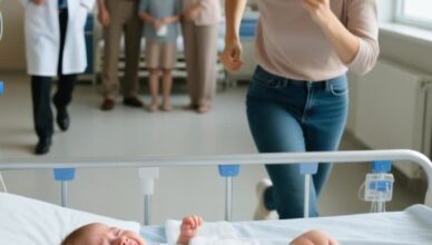 My 8-year-old daughter collapsed at school and was rushed to the ER. When I arrived at the hospital, the nurse looked up at me with eyes full of something I couldn’t read — fear, pity, or both — and whispered, “Your family was just in her room.”