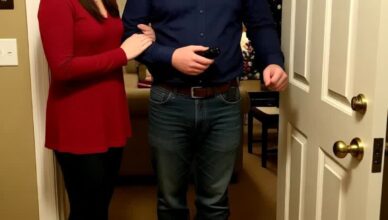 I arrived at Christmas dinner limping, my foot in a cast.