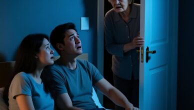 Every night at exactly 3 a.m., my mother-in-law knocked on our bedroom door — three slow, deliberate taps. Knock. Knock. Knock.