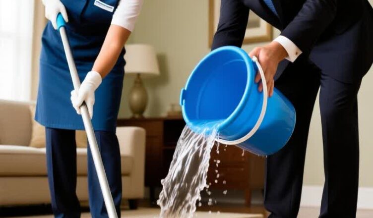 We were in the hotel lobby, waiting for our rooms to be ready. A woman was quietly cleaning the floor, focused on her work, invisible to most. She spoke to no one—she was just doing her job.
