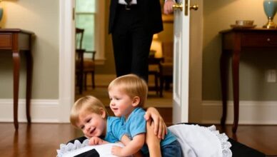 A Tired Billionaire Walked Into His Home and Found His Nanny Asleep Beside His Twins — What Happened Next Turned His Guilt Into the Most Unexpected Reunion