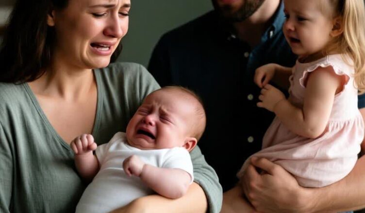 I Held My Feverish Daughter in the Hospital Hallway… and My Heart Stopped When I Saw My Husband Carrying Another Child Into the Emergency Room