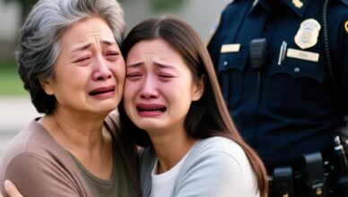 When the police arrived at our house, I thought there had been some terrible mistake