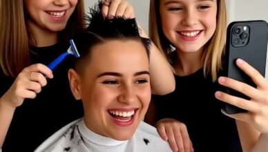 That evening started innocently enough, or so I thought. My stepdaughters had made a suggestion that I, naively, agreed to—thinking they just wanted to make me look nice for an important dinner.
