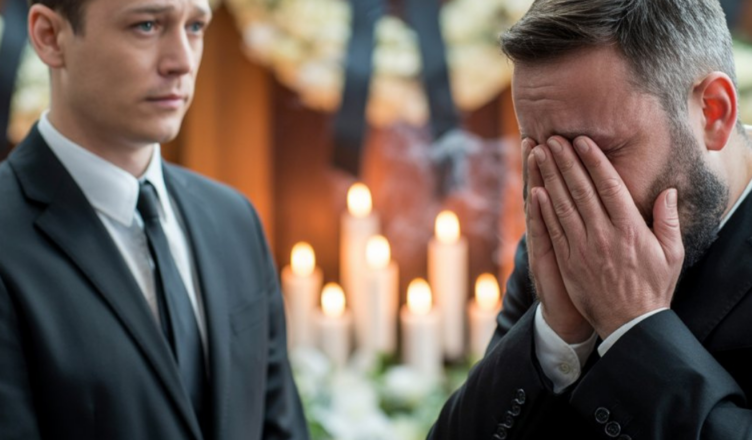 At my ex-wife’s funeral, I froze the moment I saw him—
