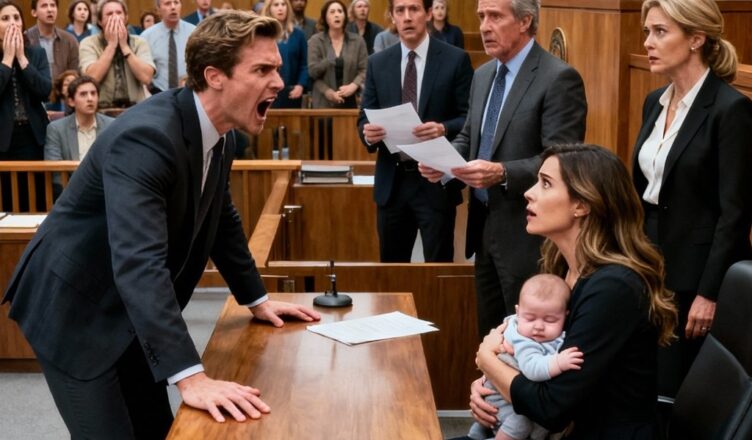 At our divorce hearing, I clutched our son to my chest, trying to keep myself steady while Marcus strutted into the courtroom with that same arrogant smirk he always wore.