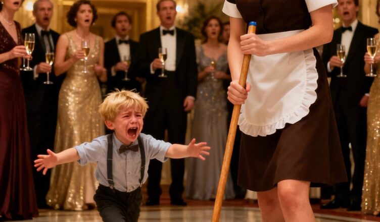 The last note of laughter still lingered in the air when the ballroom suddenly went silent.