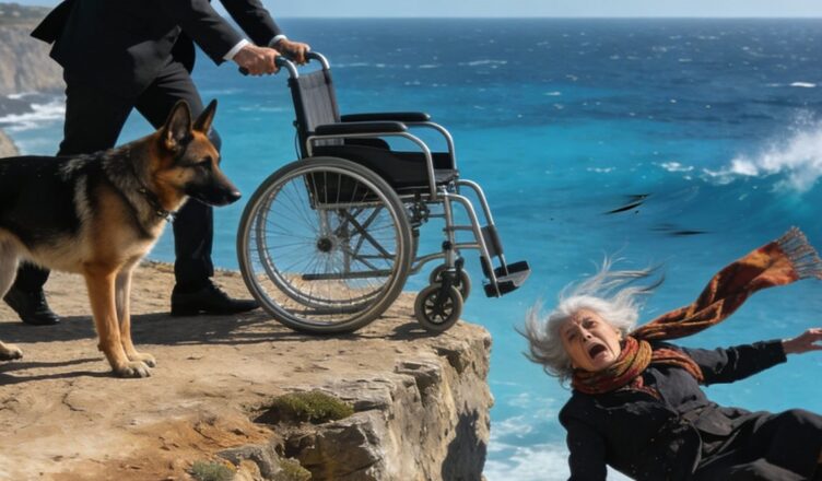 The wealthy son pushed his paralyzed mother off a cliff, forgetting his loyal dog—and the tragic consequences that would follow.