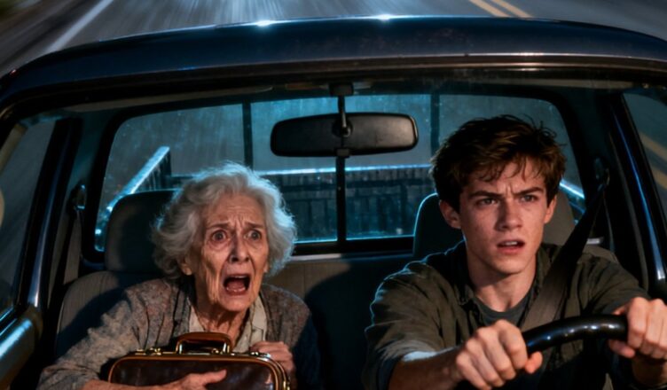 My grandson came up from the basement, pale and trembling.