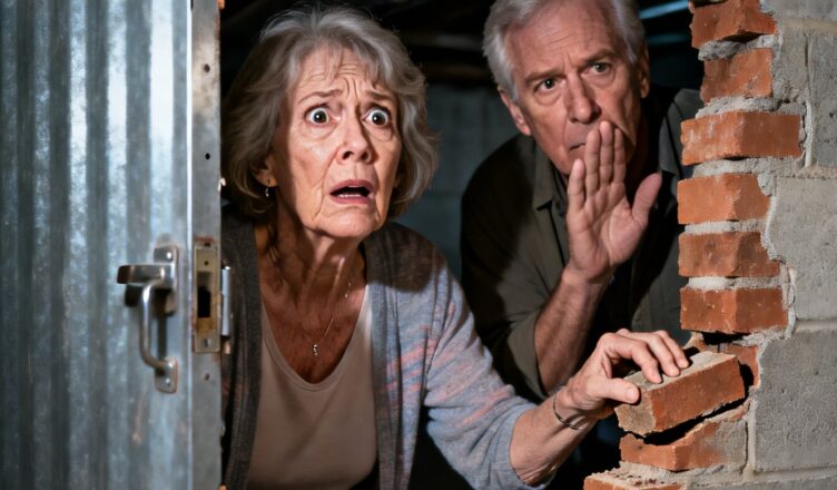 My son and his wife locked my husband and me in the basement.