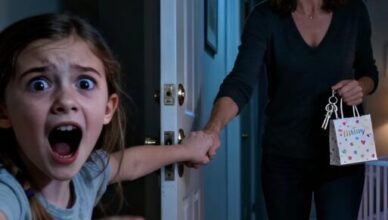😨😨 My daughter and I had planned a surprise for my husband’s birthday, but the moment we opened the door, Lily screamed, “No, Mom! Go away! You can’t see this!”