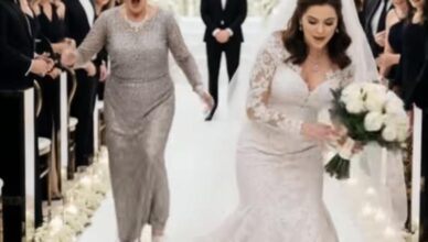 On my wedding day, I collapsed in the aisle—because my mother told me to—and what the groom’s family had planned next left me in shock.
