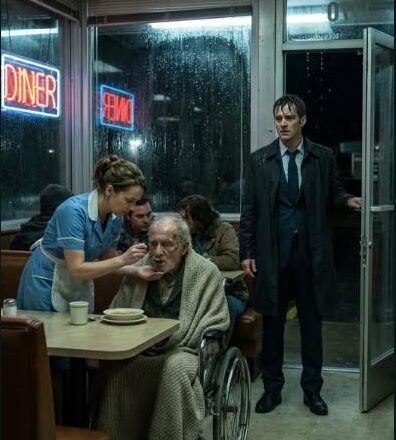 A billionaire pulled into a rundown diner…