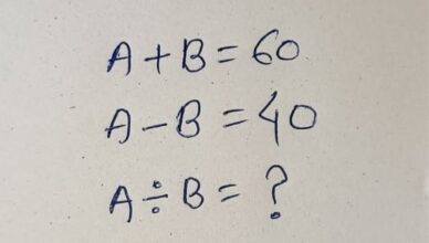 If you crack this tricky maths puzzle in 8 seconds, you’ll earn the title of ultimate problem solver