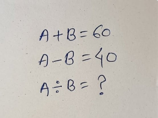 If you crack this tricky maths puzzle in 8 seconds, you’ll earn the title of ultimate problem solver