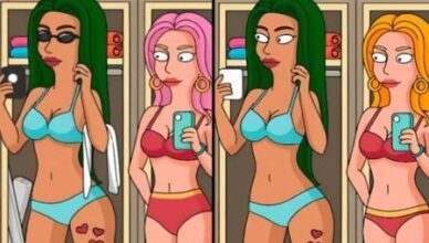 Only the sharpest minds can find all seven differences.