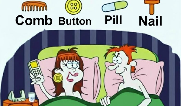 Look deeper — can you find the comb, the button, the pill, and the nail?