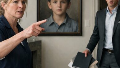 I’d been hired to clean a billionaire’s penthouse. But the moment I saw the portrait on the wall, my hands went numb. It was a little boy.