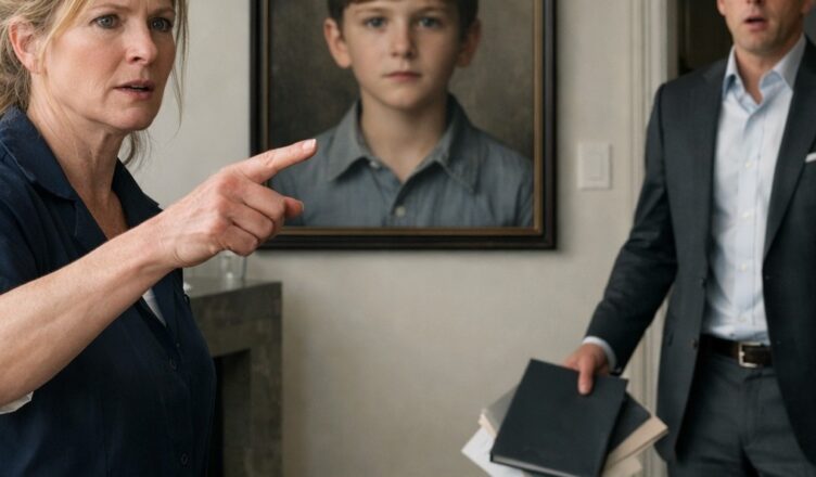 I’d been hired to clean a billionaire’s penthouse. But the moment I saw the portrait on the wall, my hands went numb. It was a little boy.
