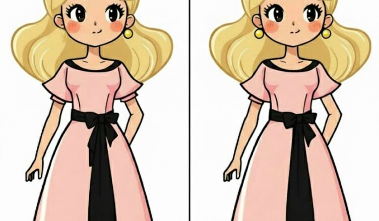 Only the most attentive eyes will discover all 5 differences. Look closely — the details are waiting to be found.