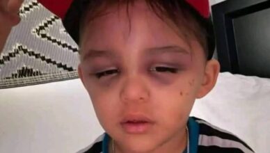 A 3-year-old boy was discovered just an hour ago by his stepfather, and the moment has left an
