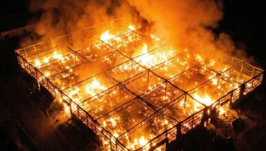 🚨 URGENT : Un incendie dévastateur ravage la région