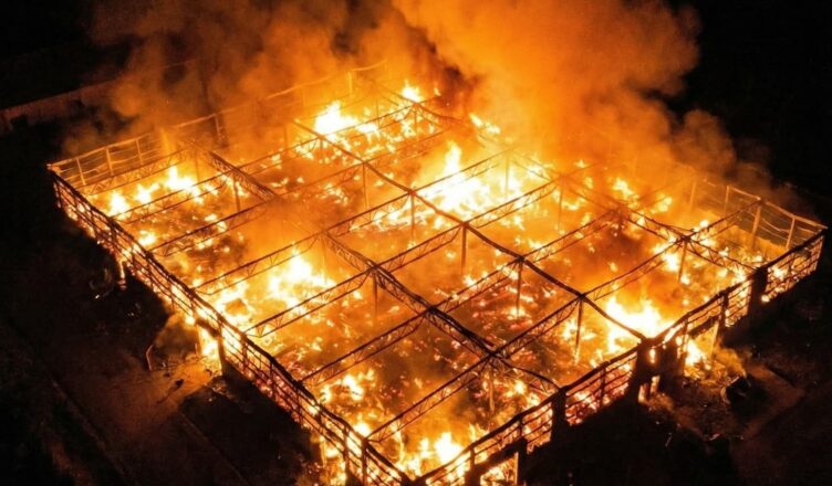 🚨 URGENT : Un incendie dévastateur ravage la région