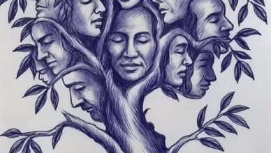 Can you spot every single hidden face in this image?