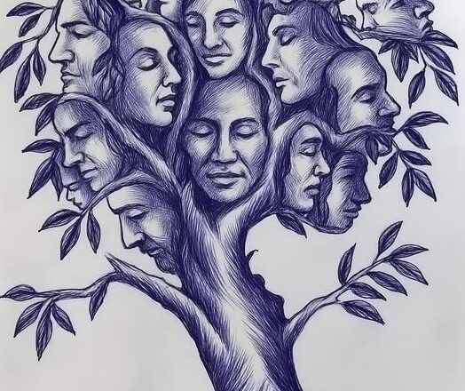 Can you spot every single hidden face in this image?