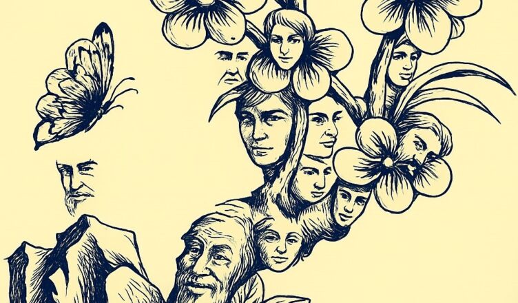 Only those with perfect 10/10 vision can spot every hidden face in this picture