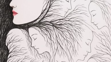 Only a handful of people can spot every hidden face in this image.