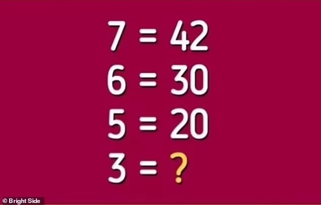 Tricky maths sequence will put your IQ to the test