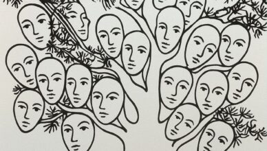 Only a true genius can spot every hidden face in just 19 seconds.