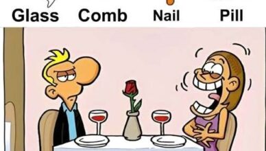 “Hone your eyes — find the glass, the comb, the nail, and the pill!”