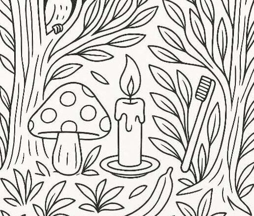 Can You Spot the Banana, Toothbrush, Snake, and Paintbrush?
