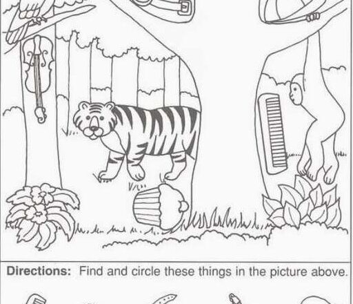 Find the hidden comb, cupcake, hat, and mouse.