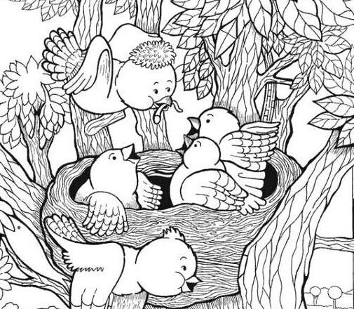 Can you spot the T-shirt, fish, kite, and artichoke hidden in the scene? Look closely!