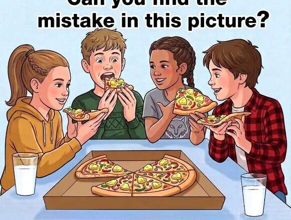 🍕🔍 Can You Spot the Mistake in Just 8 Seconds? 👀⏳