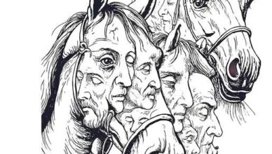 This picture hides several faces — and only the sharpest eyes can spot them all within 17 seconds