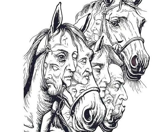 This picture hides several faces — and only the sharpest eyes can spot them all within 17 seconds