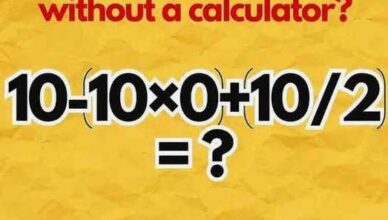 Can You Solve This Simple Math Challenge Without a Calculator? 🤔🔥