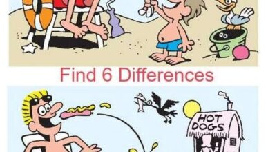 Hot Dogs: Find 6 Differences