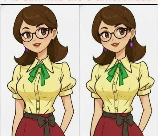 Only 1% of People Can Detect All 5 Differences