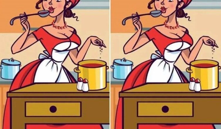 🔍 Only Sharp Eyes Can Find the Difference in This Kitchen!