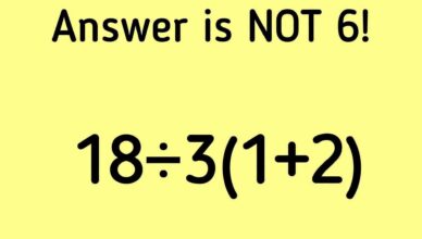 🧠 Tricky Math Puzzle: The Answer Is NOT 6!
