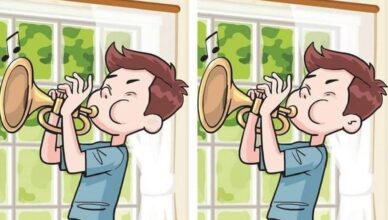 A Tricky Visual Challenge: Spot the Differences in the Boy and Trumpet Images