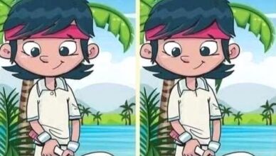 The Tennis Boy Is Hiding One Tricky Mistake—Can You Find It?