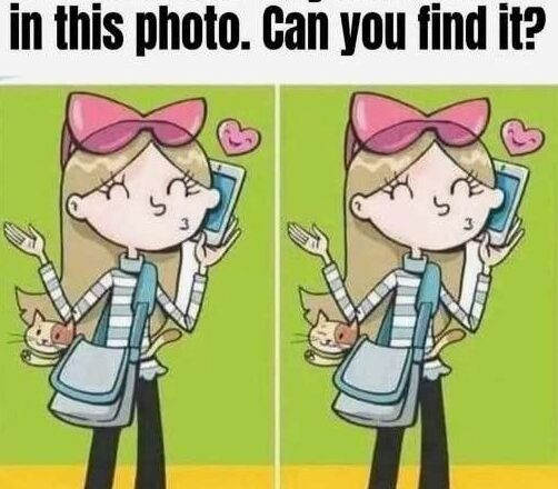 Only Sharp Eyes Can Spot the 1 Difference! 🔍