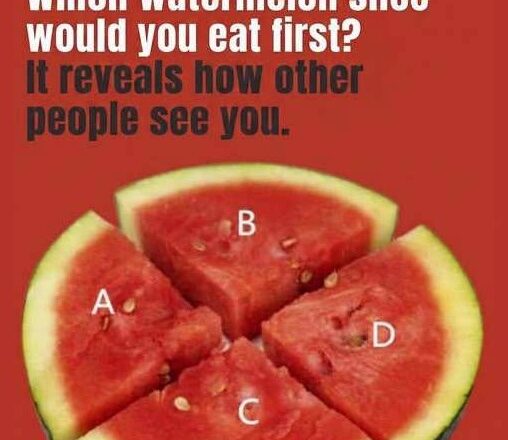 🍉 Time for a fun personality test!Choose the watermelon slice you’d eat first and check what it says about you. 👇😋